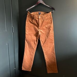 jCrew Corduroy Fill Length Essential Straight Fit Pant Size 29